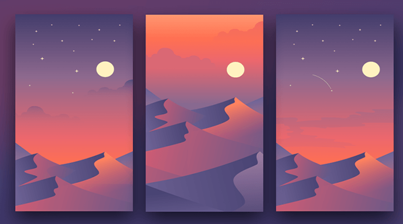 ambient web application background